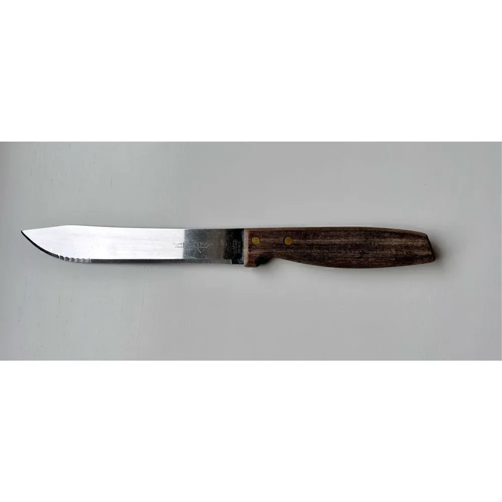 REGENT SHERWOOD Vintage Carving Knife, Stainless Steel Blade Wooden Handle